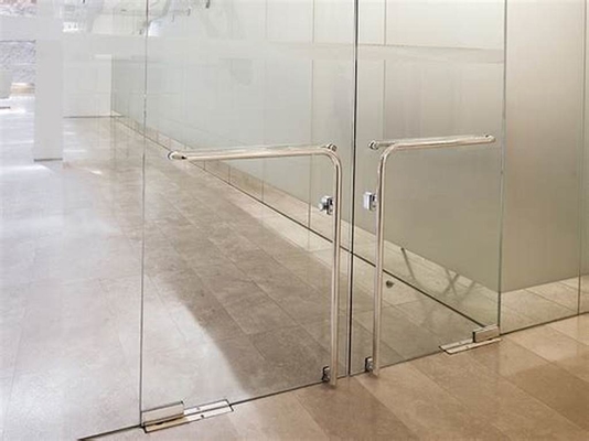 Modern Modular Soundproof Frameless clear Tempered Office Glass Partition Wall