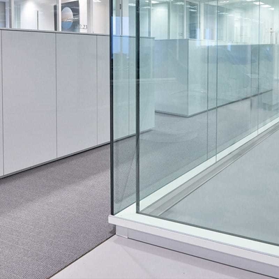 Partitions Glass Aluminium Frame Office Glass Partition Wall