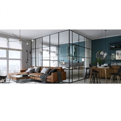 High Quality Cheap Used Office Furniture Full Height Movable Aluminium Glass Wall Partition