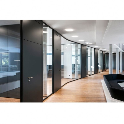 High Quality Cheap Used Office Furniture Full Height Movable Aluminium Glass Wall Partition