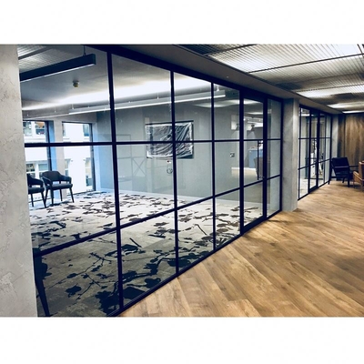 Competitive Price Office Furniture Aluminium Frame Glass Partition