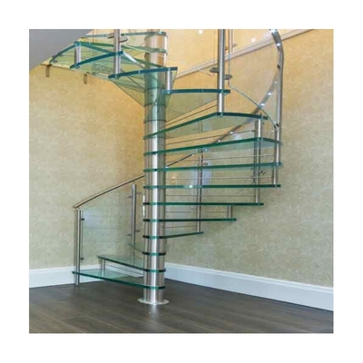 High Quality Anti slip Low Iron Toughened Laminated Glass Customized Size Non-slip Multi Layer Tempered Stairs Glass